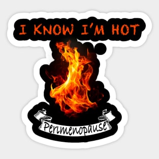 I’m Hot Sticker